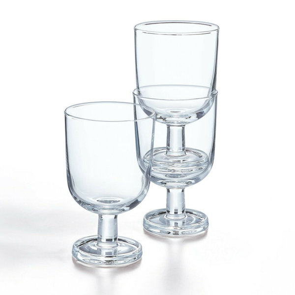 Luminarc Tempered Glass Flute Glassware Set Wayfair.co.uk